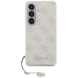 Husa Husa pentru Samsung Galaxy S26 - Guess Hardcase 4G Classic Logo Charm (GUHMS26SGF4GPI) - Pink