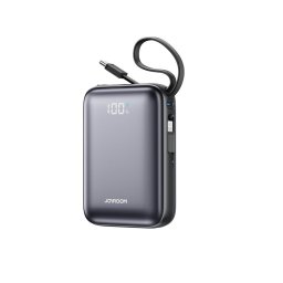 Baterie externa 20000 mAh LED 22.5W 1x USB-C 1x Cablu USB-C 1x Cablu Lightning Alb