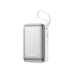 Baterie externa 20000 mAh LED 22.5W 1x USB-C 1x Cablu USB-C 1x Cablu Lightning Alb