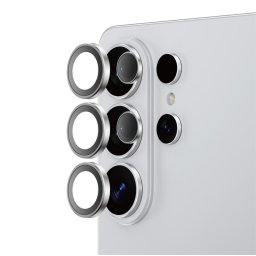 Folie de sticlă safir pentru cameră AmazingThing Sapphire Radix AR pentru Samsung Galaxy S26 Ultra - argintiu