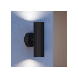 Eglo TOMELLOSO 902038 - Aplica de perete pentru exterior 2x GU10, 28 W, 230 V, IP44, negru