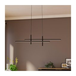Eglo 901885 - Pendul cu cablu TREPILIANO LED, 20W, 230V, negru