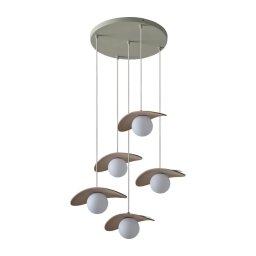 Osram DECOR PEARL – lustru suspendat pe cablu, 5x G9, 5W, 230V, bej