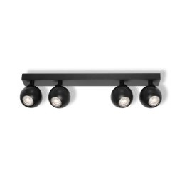 Osram - Spot SPHERAL 4 x GU10 / 6 W / 230 V, negru