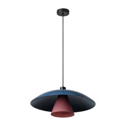 Osram - Pendul cu cablu DECOR FLYING MUSHROOM, 1xE27/25W/230V, Ø 50 cm, albastru