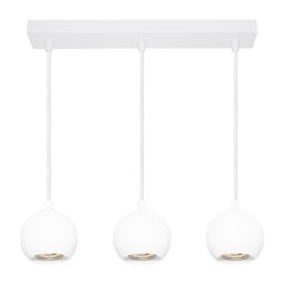Osram - Lustră suspendată pe cablu SPOT SPHERAL, 3x GU10/6W/230V, albă