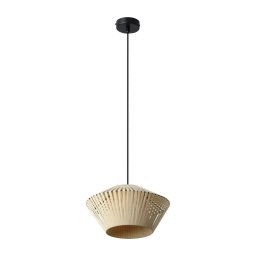 Osram - Pendul suspendat pe cablu DECOR STRIPES, 1xE27/10W/230V, Ø 30,5 cm, bej