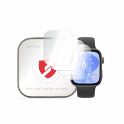 Folie Protectie Smart Protection Premium Classic pentru Huawei Watch Fit 4 / Fit 3, Set 4 bucati, Plastic