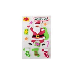 Set 2 x Stickere Adezive Mos Craciun