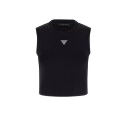 GUESS Top Alexia Tank W4GZ34Z3F40 jblk jet black a996