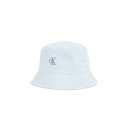 CALVIN KLEIN Șapcă Embro Monogram Denim Bucket LV04K5021G LHL light washed denim