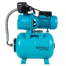 Hidrofor Detoolz 0,9 kW cu butelie 24 L, debit 3300 l/h, pompare 45 m