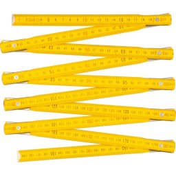 Metru pliabil din lemn Strend Pro FS18, 2 m, pentru masuratori precise