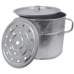 Oala zincata 30 L Kovotvar cu insertie pentru gatit la abur (parak)