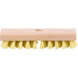 Perie din lemn pentru terasa si pardoseala Strend Pro, fara coada, 19,5x6x5 cm