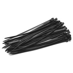 Coliere de plastic Strend Pro 200x3,6 mm, negre, set 50 buc
