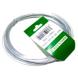 Sarma zincata pentru tensionare gard/plasa 3,15 mm, 78 m