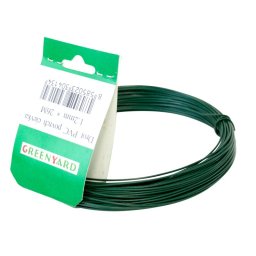 Sarma de tensionare Pwire PVC 3,5 mm, 78 m, verde, pentru garduri