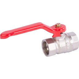 Robinet cu bila pentru apa 1/2" F/F Strend Pro Garden, maneta rosie