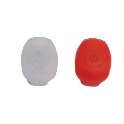 Set lumini bicicleta din silicon Trip, 4 LED super bright, 2 functii