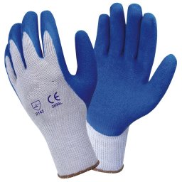 Manusi de protectie M1 marimea 10, cu latex antiderapant pentru lucru