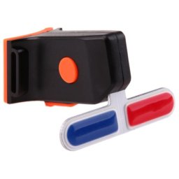 Licurici LED 2 COB rosu-albastru cu prindere clips, Blade