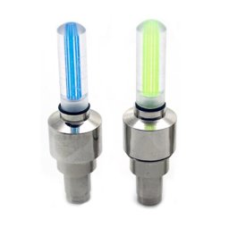 Licurici LED pentru ventil bicicleta, marime medie, set în blister Blade
