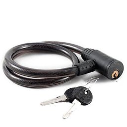 Antifurt bicicleta cu cheie Blade, cablu otel 9 mm, 150 cm, cu 2 chei