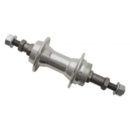 Butuc spate 26" pe filet, aluminiu cu rulment, 36H, ax 3/8x180mm