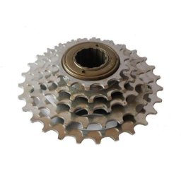 Pinion pentru bicicleta 6 viteze nichelat Blade, rezistent la uzura