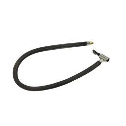 Racord pompa auto din cauciuc striat, 55 cm, cu cap metalic