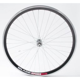 Roata fata MTB 26" pentru anvelope 1.5–1.75, janta aluminiu dublu 36H Blade