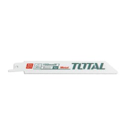 Set 2 lame fierastrau sabie TOTAL pentru metal, Bi-Metal, 150 mm, 18 TPI