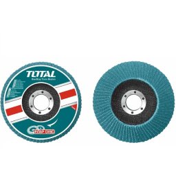 Disc abraziv lamelar cu zirconiu TOTAL 115x22 mm, granulatie P40