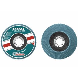 Disc abraziv cu zirconiu TOTAL 125x22 mm, granulatie P60 pentru slefuire