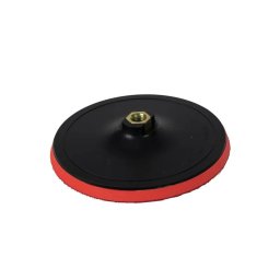 Disc de lustruit cu flansa TOTAL 180 mm, prindere velcro, filet M14