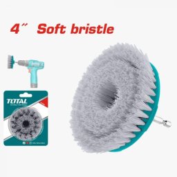 Perie moale 4" TOTAL pentru curatare sticla, plastic si covoare, 50 mm