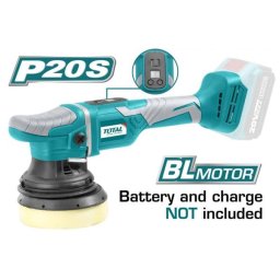 Masina de polisat TOTAL 20V, 125 mm, brushless, fara acumulator