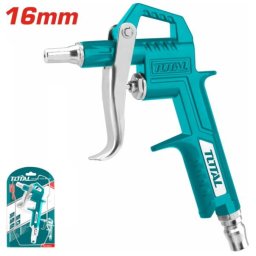 Pistol de suflat cu aer TOTAL, duza 16 mm, cupla tip Nitto