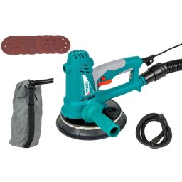Masina de slefuit pereti si tavane TOTAL Industrial 750W, disc 180 mm, LED