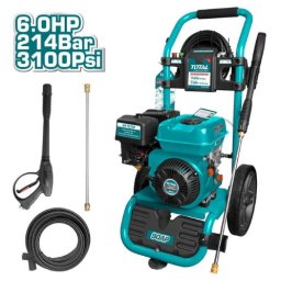 Aparat de spalat cu presiune pe benzina TOTAL 214 bar, 208cc, 6 CP