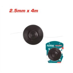 Cap rotativ cu bobina TOTAL pentru trimmer/motocoasa, fir 2.5 mm x 4 m