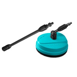 Perie rotunda TOTAL 250 mm pentru aparat de spalat cu presiune, cu prelungitor