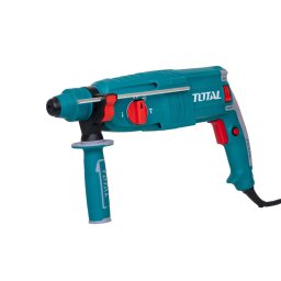 Ciocan rotopercutor TOTAL 800W, SDS+, 2.5J, set burghie si dalta