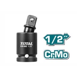 Adaptor flexibil de impact 1/2" TOTAL Industrial din otel Cr-Mo pentru spatii înguste