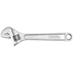Cheie reglabila TOTAL 300 mm (12”), deschidere 0–35 mm, otel Cr-V