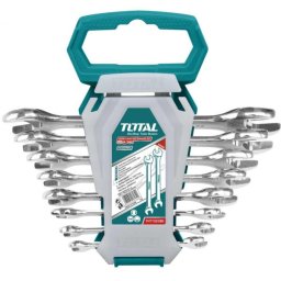 Set 8 chei fixe TOTAL Industrial 6–22 mm, pentru strangere si desfacere