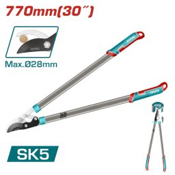 Foarfeca pentru crengi TOTAL Industrial 770 mm (30”), taiere 28 mm, SK5