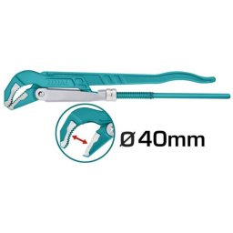 Mops suedez TOTAL 40 mm (1,57") cu cap la 45° pentru tevi