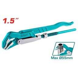 Mops suedez TOTAL 55 mm (1.5"), unghi 45° pentru tevi si fitinguri